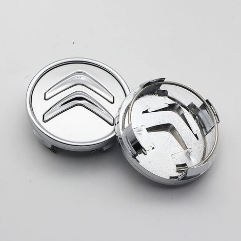Enjoliveurs de roue St. Car compatibles avec Citroën C1 2 3 4 5 C4 DS3 VTS 56 mm - Enjoliveurs étanches et anti-poussière - Cache-moyeux décoratifs (1/4)