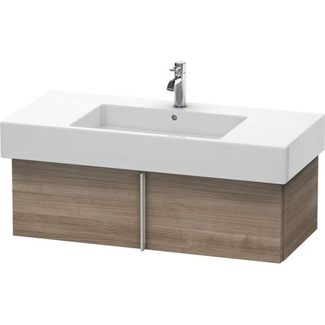 Mobile Vanity Duravit Vero Vanity 6114 a parete, con 1 cassettone, 1000mm, Colore (anteriore/corpo): Ciliegio del Ticino - VE611407373