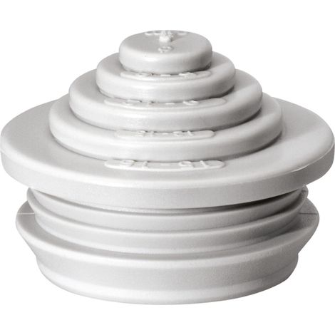Spelsberg Boquilla escalonada, gris claro, grado de protección IP55, libre de halógenos, 21642501