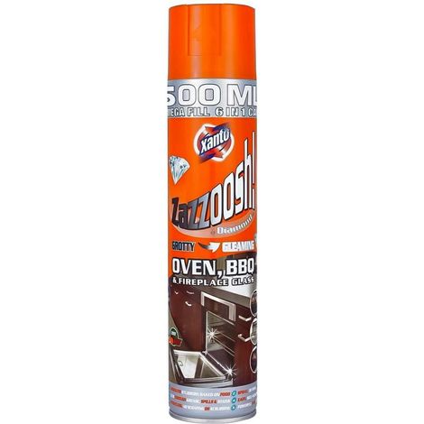 XANTO Zazzoosh Glasreiniger für Backofen, Grill und Kamin, 500 ml