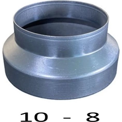 RIDUZIONE X TUBI IN ALLUMINIO DA CM 10 A CM 8 (1/2)