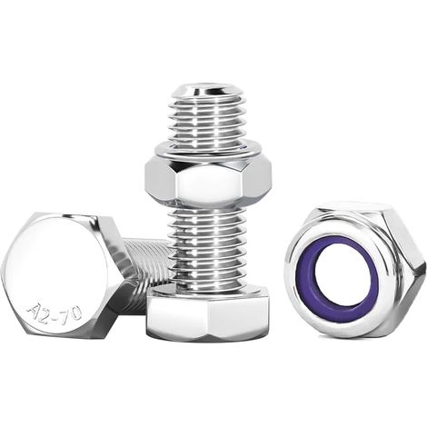 10 Pcs Vis INOX M8x25 mm tête cylindrique BTR Ø 8x25 mm Vis M8 x 25mm CHC à 6 pans creux (clé allen) Acier Inoxydable A2-70 (V2A/304) (1/5)