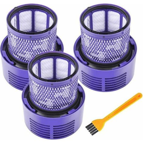 Filter für Dyson V10, 3 Filter für Dyson V10 SV12 Akku-Staubsauger-Zubehör (1/4)