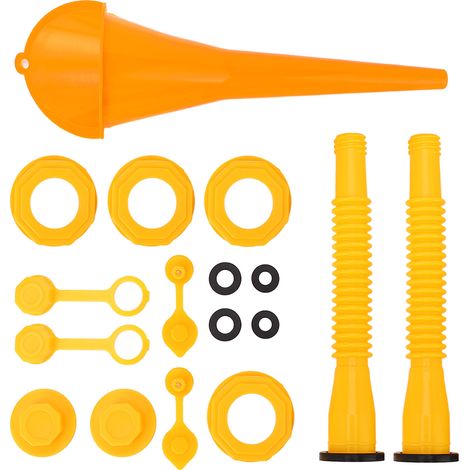 Kit de remplacement de bec de canette de gaz, bouchons de buse avec entonnoir pour la plupart des canettes en plastique. (1/5)