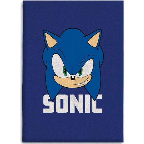 Coperta in pile polare di Sonic The Hedgehog morbida e accogliente