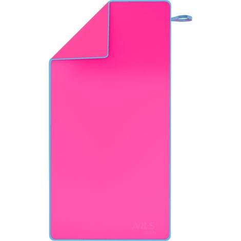 Toalla de microfibra rosa NAR11 de 140x70 cm, Nils Aqua (1/5)