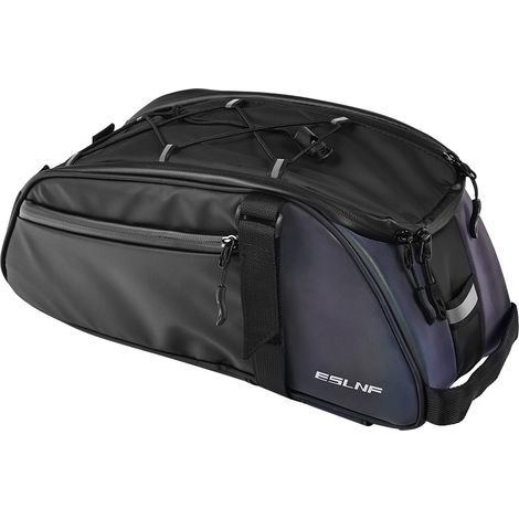 Sacoche de porte-bagages pour vélo, sacoche de porte-bagages multifonctionnelle, sacoche arrière imperméable pour vélo de route, cyclisme en plein air (1/5)