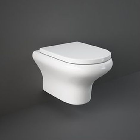 Vaso Sospeso WC Serie Compact In Ceramica Bianco (1/3)