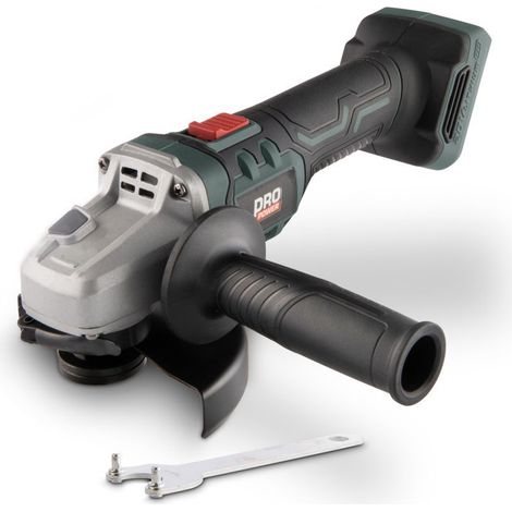 Powerplus Meuleuse d'Angle sans Fil de 20 V POWPB20200 - Disque Abrasif Ø 125 mm - Compacte Ergonomique - sans Batterie ni Chargeur