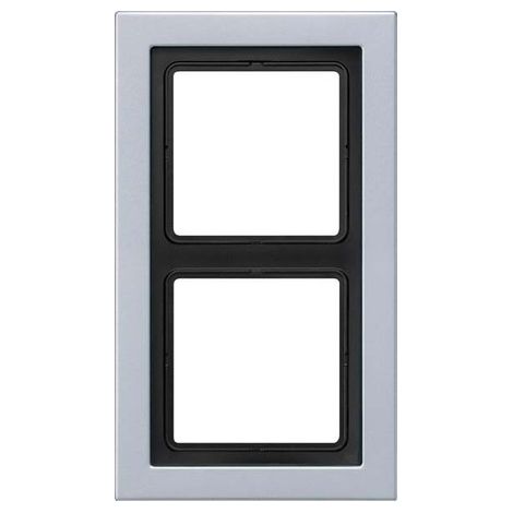 Telaio 2 elementi in alluminio (11mm) LS Design JUNG ALD 2982