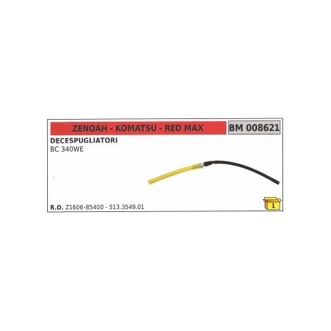 Tubetto pescamiscela ZENOAH decespugliatore BC 340WE  Z1606-85400 - 513.3549.01