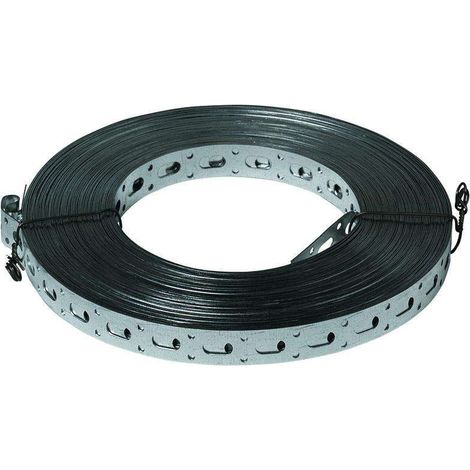 Feuillard perforé long. 25m - 0,8 x 25 mm - 11091019 ALDES - 11091019 (1/2)