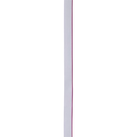 TRU COMPONENTS TC-7638604 Cavo dati A 10 poli, 1,27 mm Passo: 1.27 mm 7 x 0.127 mm 30 m Grigio (1/2)