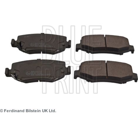 Kit de plaquettes de frein, frein à disque Blue Print ADA104214 DODGE 68003776AA
