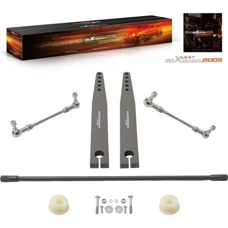 Kit De Barra Estabilizadora Delantera + Brazos De Acero For Jeep Wrangler TJ LJ (1/5)