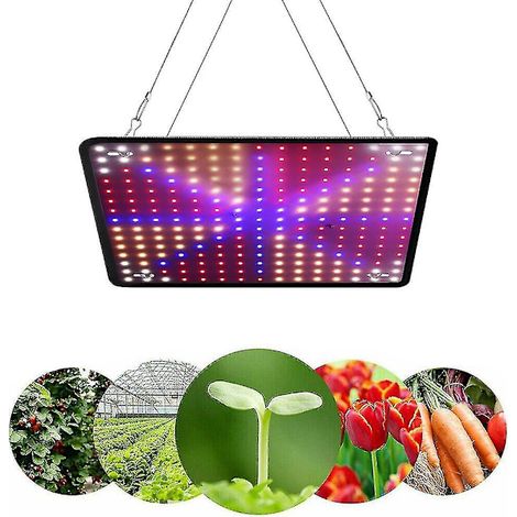 Lampe de culture LED à spectre complet 1000 W pour usage intérieur (225 LED)-AquaForge (1/5)