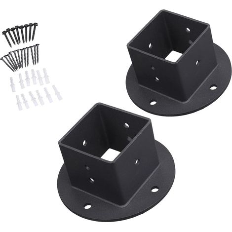 supports métalliques pour poteaux de clôture panneaux d