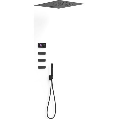 KIT DE GRIFO TERMOSTÁTICO ELECTRÓNICO EMPOTRADO DE 4 VÍAS