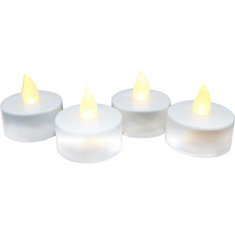 Vela decorativa LED 38 mm con batería CR2032