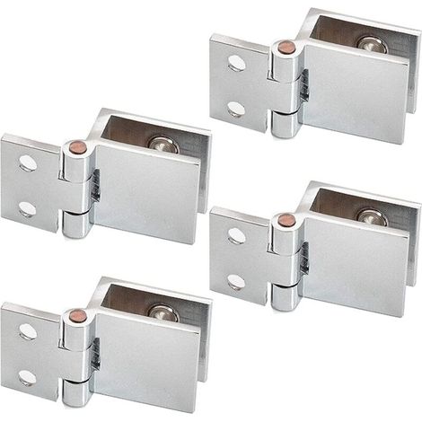 4er-Pack Scharnierclips für Glastüren an Küchenschränken (1/4)