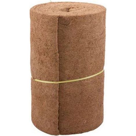Filiyano-Rouleau de doublure en vrac 0,5 m x 1 m, tapis en fibre de coco pour pots de fleurs et paniers suspendus, accessoires de jardin (1/5)
