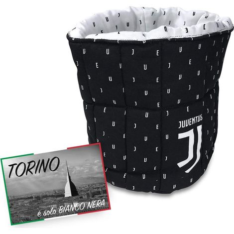 PORTA OGGETTI a sacco JUVENTUS e cartolina TORINO è (1/4)