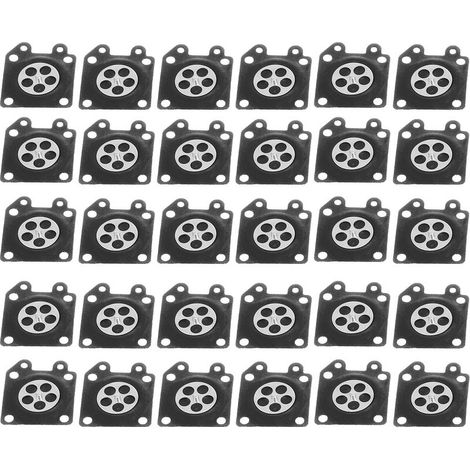30Pcs/Set Joint de membrane de carburateur Accessoire pour tronçonneuse ZAMA 2500/3800/4500/5200/5800 (1/5)