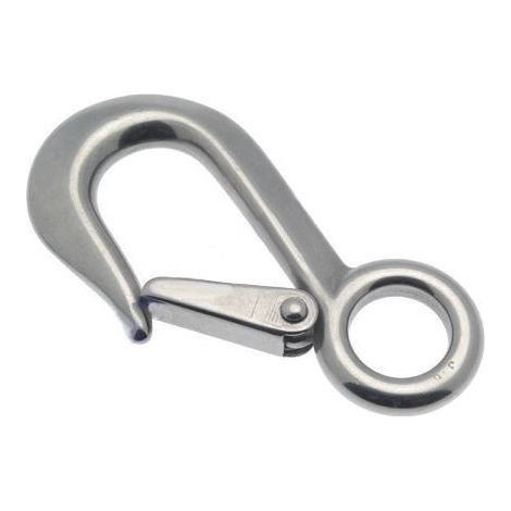 Mousqueton de palan à gachette inox A4