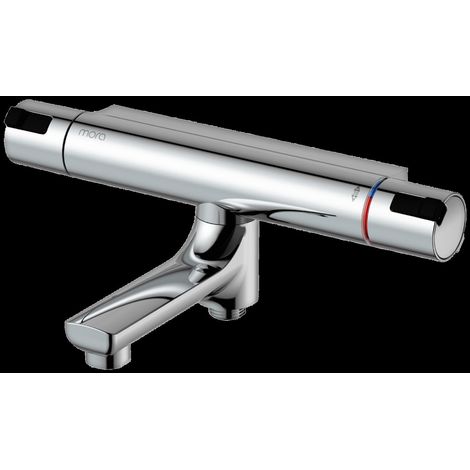 Mora Cera T4 Wannenfüll- und Duschthermostat Chrom (1/2)