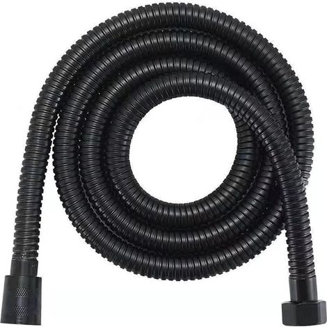 Tuyau de douche universel extra long de 2 m, anti-torsion, en acier inoxydable. (1/5)