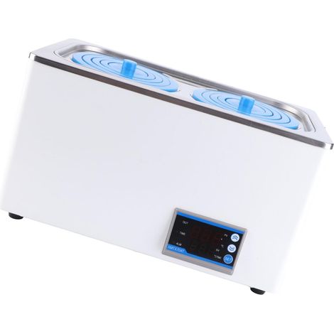 Bain-marie Thermostatique de Laboratoire Numérique 8L, Ouvertures Sélectionnables, pour Utilisation en Laboratoire, Expérience Biologique Chimique de Chauffage des Aliments (1/5)