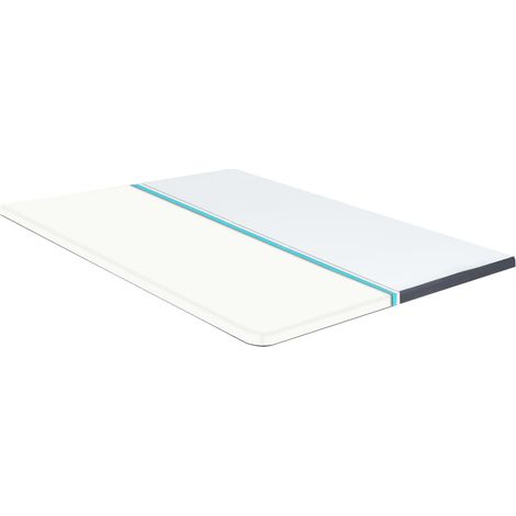 Surmatelas de sommier tapissier 200x140x5 cm mi-doux