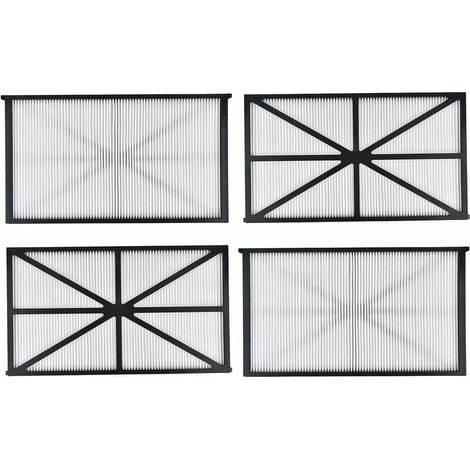 Ulisem – Lot de 4 cartouches filtrantes pour aspirateurs de piscine Hayward TigerShark et SharkVac – Compatible avec modèle RCX70101