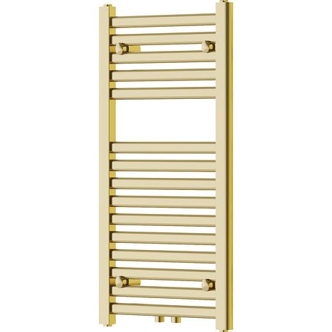 Mexen Hades radiador de ba帽o 800 x 400 mm, 253 W, dorado - W104-0800-400-00-50