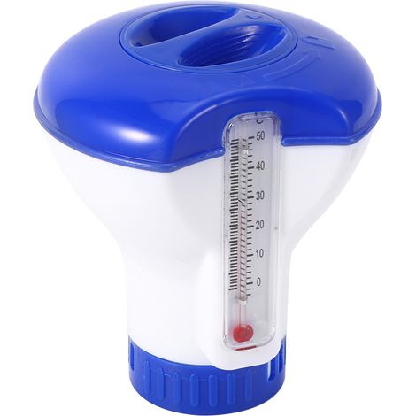 Kit de nettoyage pour piscine, distributeur de produit nettoyant, comprimés de chlore de 3,8 cm (1,5 pouce)