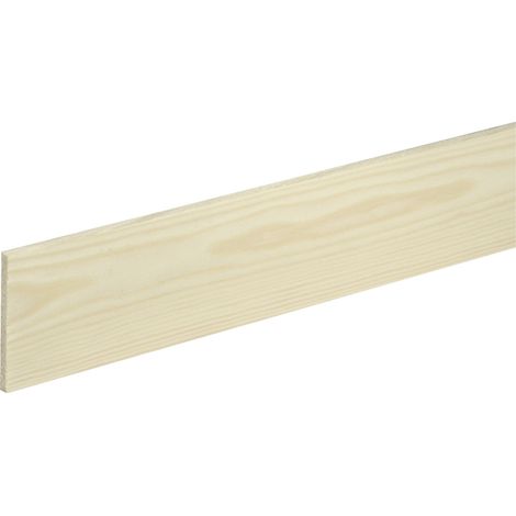 FN Neuhofer Flachleiste 100 cm 60 x 5 mm Fichte/Kiefer Leisten (1/3)