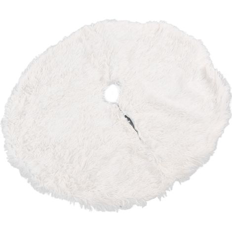 Jupes de Sapin de Noël Blanches - Luxueuses, Denses et Écologiques pour Décorations de Fêtes
