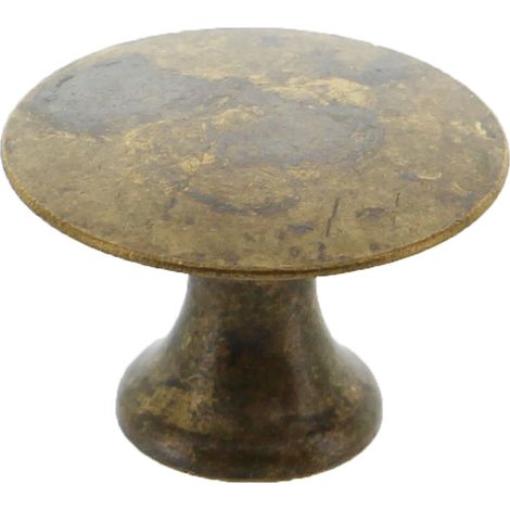 BL POMOLO 24459 D 30 MM OTTONE ANTICATO 2 PZ- 1,0 blister
