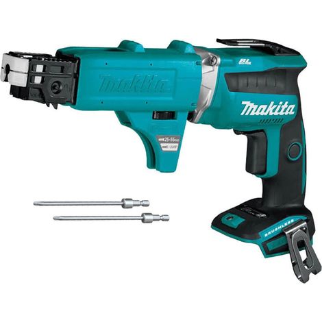 Makita DFS452ZC 18V Brushless Drywall Screwdriver with Collated Autofeed Attachment (199146-8) (1/4)