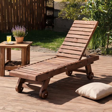 Transat others en bois de sapin 462,3 x 152,4 x 88,9 cm (1/5)