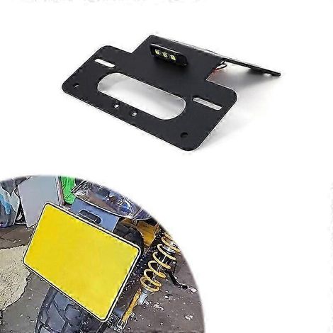 Support de plaque d'immatriculation arrière pour moto HONDA MONKEY 125 (2018-2023) - Kit de suppression de garde-boue arrière (1/5)