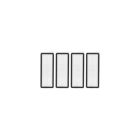 Set mit 4 HEPA-Filtern für Roborock Qrevo S/Qrevo S5V/Qrevo Pro/Qrevo Plus/Qrevo MaxV/Qrevo Curv/Qrevo Curve/Qrevo Edge/Qrevo Curv S5X/Qrevo EDGE S5A/QV 35A/QV 35S (Roboter-Staubsauger-Zubehör) (1/5)