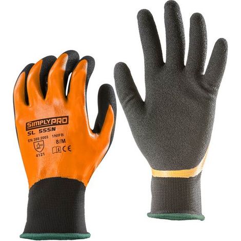 GANTS NYLON/NITRILE FACADIER (TAILLE 10)(PAIRE) TALIAPLAST - 371131 T10 (1/2)