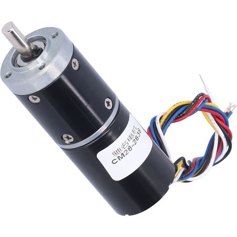 Planetengetriebemotor, bürstenlos, Gleichstrom, Sensor, integrierter Antrieb, hohes Drehmoment, Drehzahlreduzierung CM28-283824V 440 U/min (1/5)