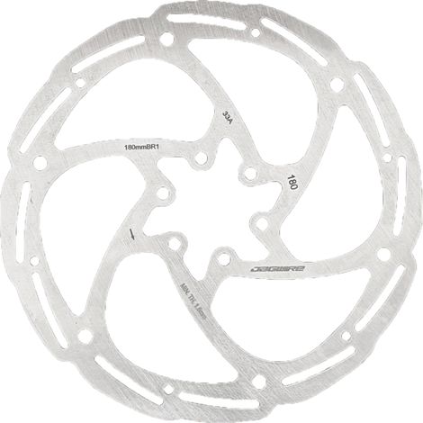 Disque De Frein Vélo 160mm 6 Trous - Montage Universel Entrée De Gamme - Jagwire