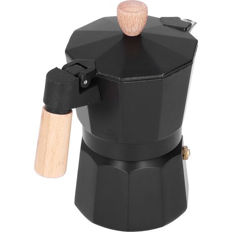Cafetière Octogonale à Pression pour 6 Tasses - Idéale Camping, Maison et Bureau (1/5)