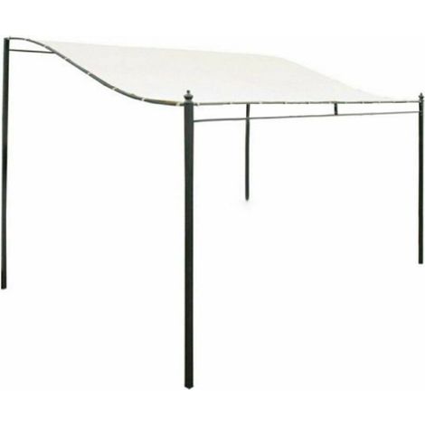 Ersatz-Dachabdeckung für Pavillon – 300D wasserdichtes Segeltuch-Zeltdach, Sonnendachzelt, Outdoor-Stoff, wasserdichte/reißfeste Abdeckung, 3 x 2,6 m (ohne Ständer) (1/4)