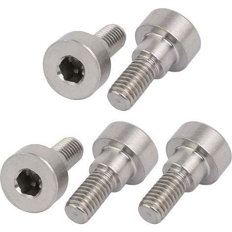 5pcs Vis Épaule 8mm Ø 5mm long épaule M6 Filetage (1/3)