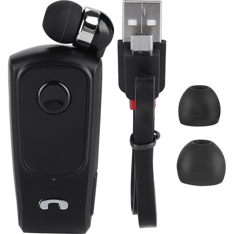 Fineblue F920 Écouteur Sport Bluetooth Noir avec Rétractable Mains Libres pour Activités (1/5)