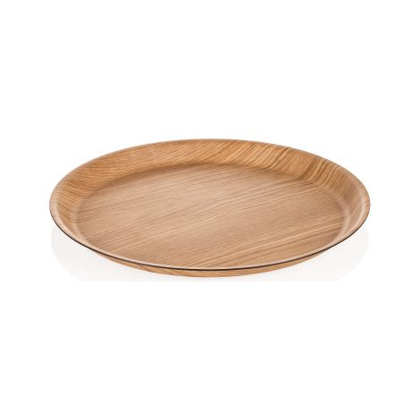 Plateau rond Ø 33 cm antidérapant polyuréthane papier renforcé mélamine GRIP & SERVE - Was Germany (1/2)